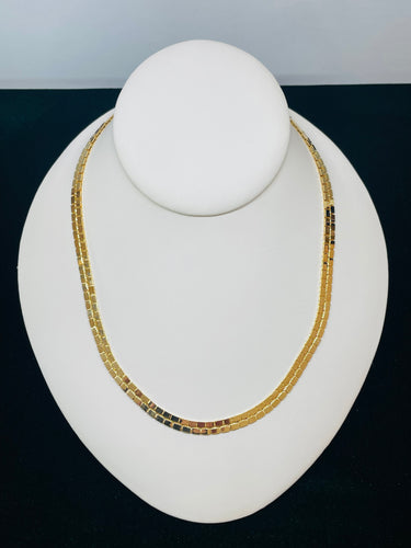 18K Gold Plated Mirror Chain
